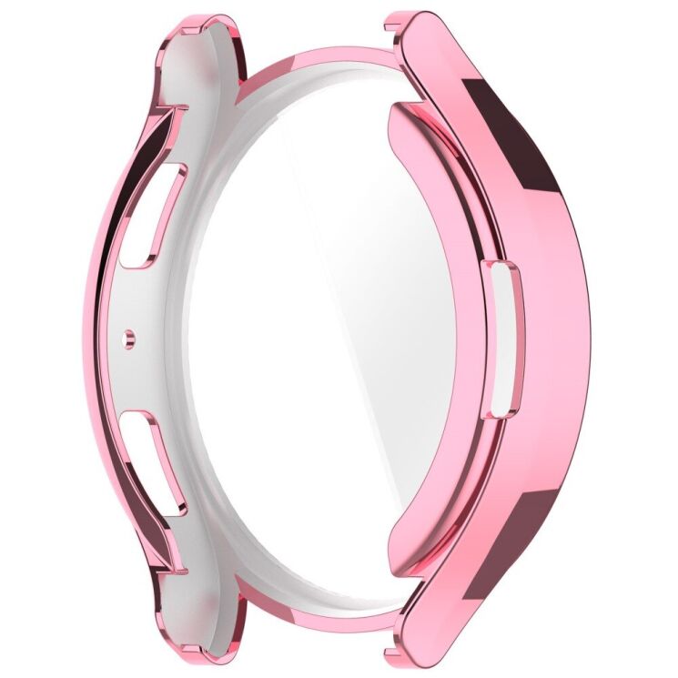 Захисний чохол Deexe Protective Frame для Samsung Galaxy Watch 6 (44mm) - Pink: фото 5 з 8
