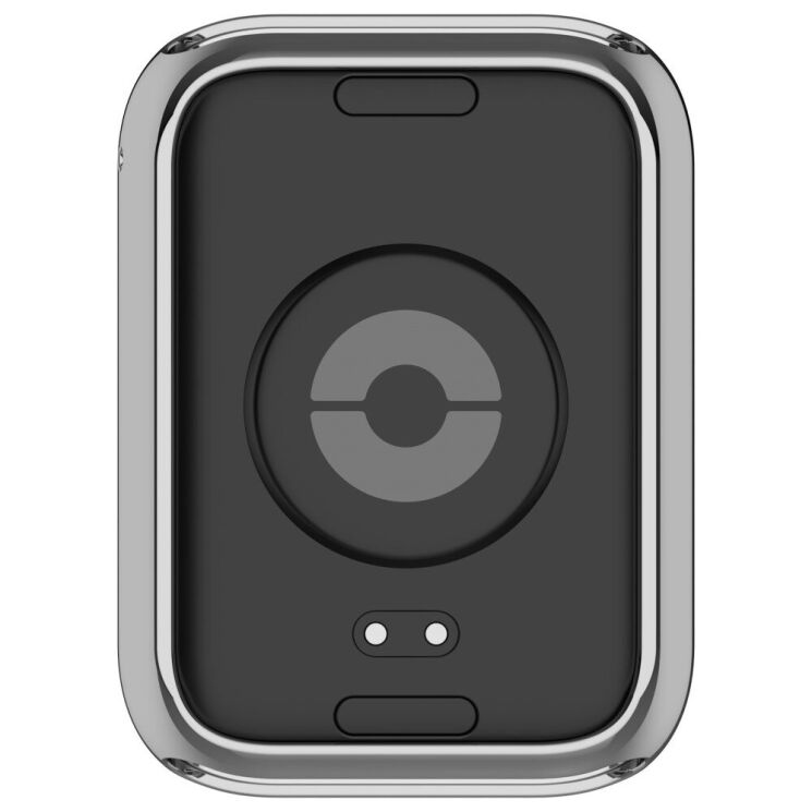 Защитный чехол Deexe Protective Frame для Xiaomi Mi Smart Band 9 Pro - Silver: фото 7 из 8