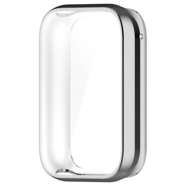 Защитный чехол Deexe Protective Frame для Xiaomi Mi Smart Band 9 Pro - Silver: фото 2 из 8