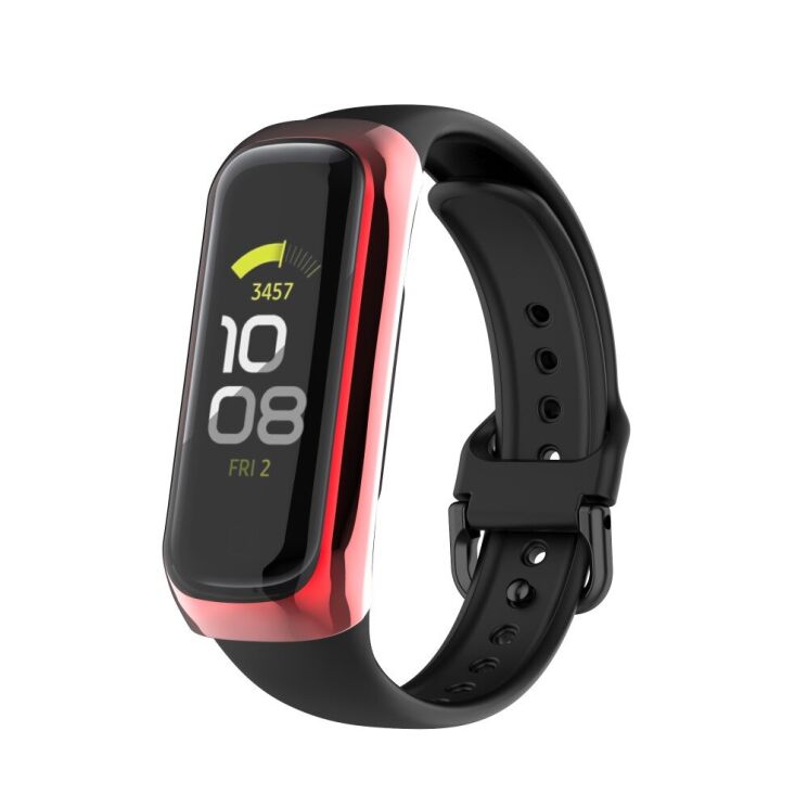 Защитный чехол Deexe Protector Cover для Samsung Galaxy Fit 2 (SM-R220) - Red: фото 4 из 8