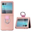 Защитный чехол Deexe Ring Case для Motorola Razr 40 Ultra - Rose Gold (329618RG)