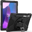 Защитный чехол Deexe Rotation Hybrid для Lenovo Tab P11 Pro Gen 2 - Black (312103B)