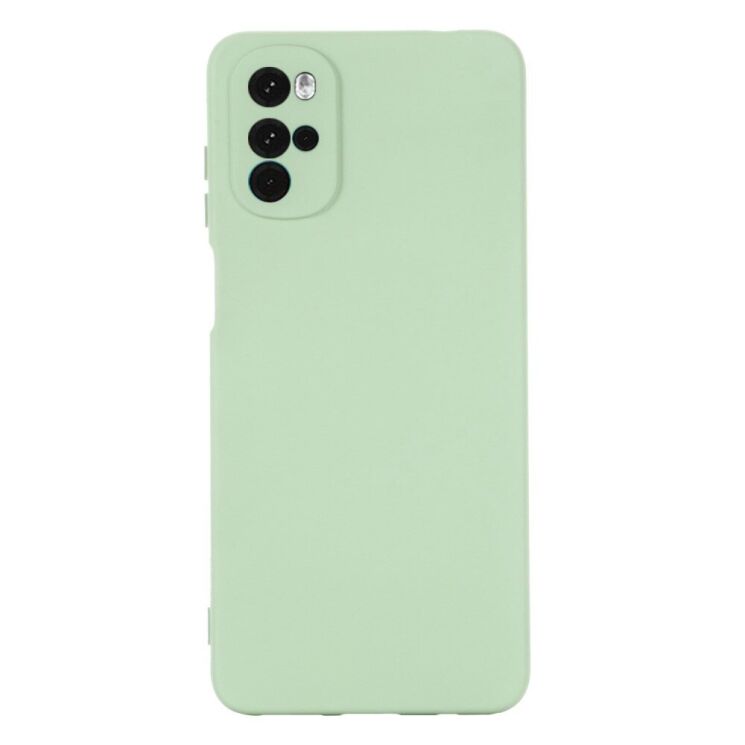 Защитный чехол Deexe Silicone Case для Motorola Moto G22 - Green: фото 3 из 10