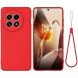Защитный чехол Deexe Silicone Case для OnePlus 13R / Ace 5 / Ace 5 Pro - Red (373708R). Фото 1 из 9