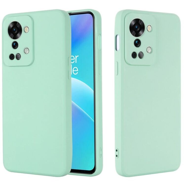 Захисний чохол Deexe Silicone Case для OnePlus Nord 2T - Green: фото 1 з 7