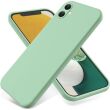 Защитный чехол Deexe Silicone Case для Samsung Galaxy A05 (A055) - Green (340416G)