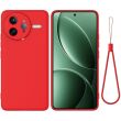 Защитный чехол Deexe Silicone Case для Xiaomi Poco F7 Ultra - Red (378705R)