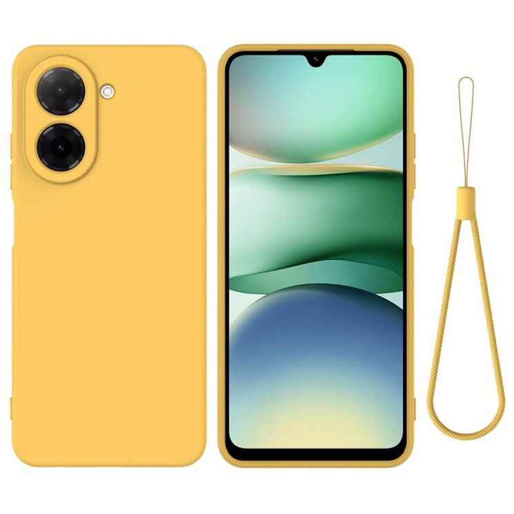 Защитный чехол Deexe Silicone Case для Xiaomi Redmi A5 - Yellow: фото 1 из 8