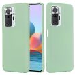Защитный чехол Deexe Silicone Case для Xiaomi Redmi Note 10 Pro - Green (278474G)