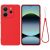 Защитный чехол Deexe Silicone Case для Xiaomi Redmi Note 14 4G - Red: фото 1 из 9
