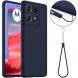 Захисний чохол Deexe Silicone Case with MagSafe для Motorola Edge 50 Pro - Dark Blue (353645DB). Фото 1 з 9