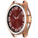 Захисний чохол Deexe Silicone Frame для Samsung Galaxy Watch 6 Classic (47mm) - Rose Gold (334820RG). Фото 4 з 8