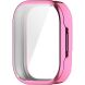 Захисний чохол Deexe Silicone Frame для Xiaomi Redmi Watch 6 Lite - Pink (268101P). Фото 4 з 6