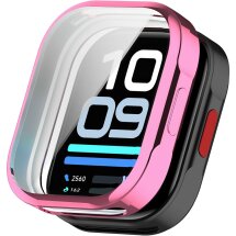 Захисний чохол Deexe Silicone Frame для Xiaomi Redmi Watch 6 Lite - Pink: фото 1 з 6
