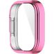 Захисний чохол Deexe Silicone Frame для Xiaomi Redmi Watch 6 Lite - Pink (268101P). Фото 5 з 6