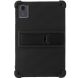 Захисний чохол Deexe Silicone Kickstand для Lenovo Tab K11 Gen 2 / Idea Tab (TB336) - Black (385305B). Фото 2 з 10