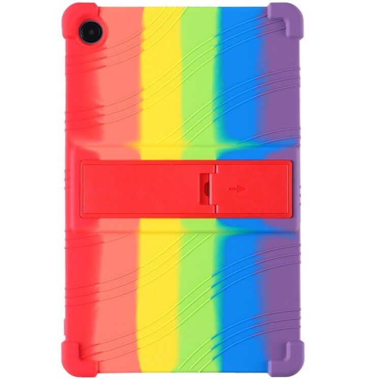 Захисний чохол Deexe Silicone Kickstand для Samsung Galaxy Tab A9 Plus (X210/216) - Multicolor: фото 1 з 9