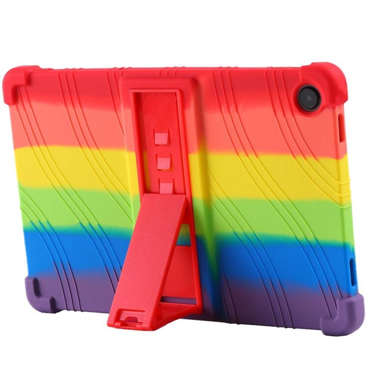 Захисний чохол Deexe Silicone Kickstand для Samsung Galaxy Tab A9 Plus (X210/216) - Multicolor: фото 4 з 9