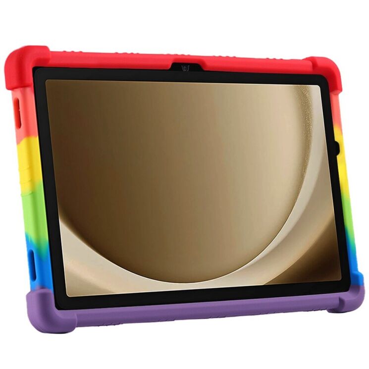 Захисний чохол Deexe Silicone Kickstand для Samsung Galaxy Tab A9 Plus (X210/216) - Multicolor: фото 3 з 9