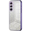 Защитный чехол Deexe Sparkles Cover для Samsung Galaxy S26 - Purple (404247V)