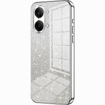Захисний чохол Deexe Sparkles Cover для Xiaomi Poco X8 Pro Max - Silver: фото 1 з 7