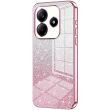 Защитный чехол Deexe Sparkles Cover для Xiaomi Redmi Note 14 4G - Pink (373481P)