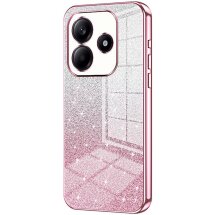 Защитный чехол Deexe Sparkles Cover для Xiaomi Redmi Note 14 4G - Pink: фото 1 из 7
