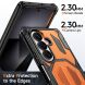 Защитный чехол Deexe Tank Stand для Samsung Galaxy Fold 8 Ultra / Fold 7 - Purple (424017V). Фото 6 из 10