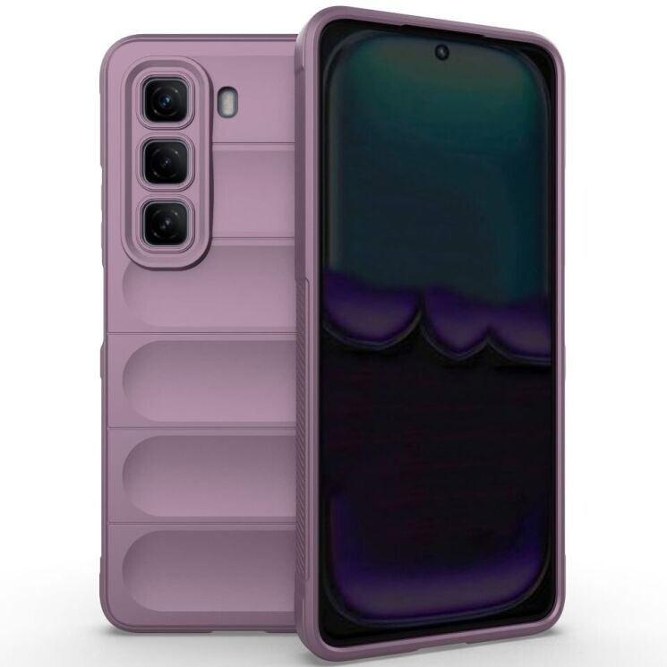 Защитный чехол Deexe Terra Case для Infinix Hot 50 - Light Purple: фото 1 из 6