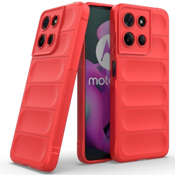 Защитный чехол Deexe Terra Case для Motorola Moto G15 - Red: фото 2 из 6