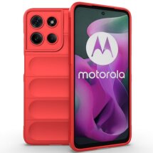 Защитный чехол Deexe Terra Case для Motorola Moto G15 - Red: фото 1 из 6