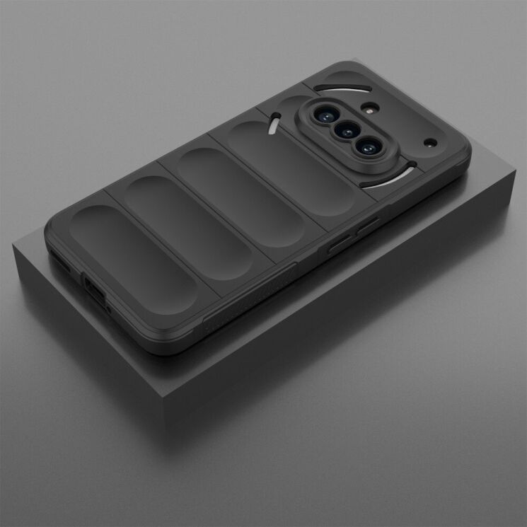 Захисний чохол Deexe Terra Case для Nothing Phone (3a) - Black: фото 3 з 6