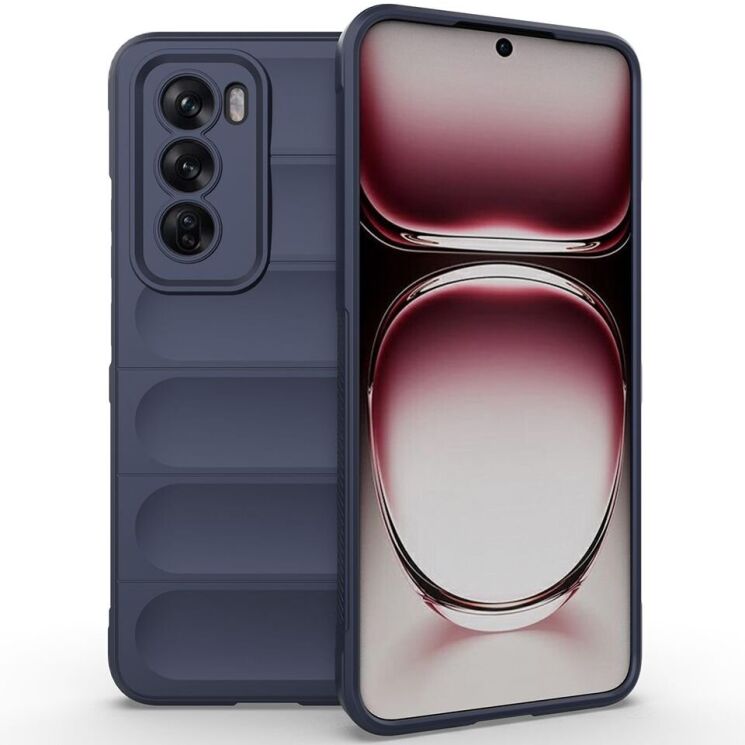 Захисний чохол Deexe Terra Case для OPPO Reno 12 - Dark Blue: фото 1 з 5