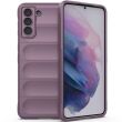 Силиконовый (TPU) чехол Deexe Terra Case для Samsung Galaxy S21 Plus (G996) - Light Purple (230218LV)