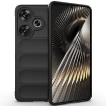 Защитный чехол Deexe Terra Case для Xiaomi Poco F6 - Black: фото 1 из 8