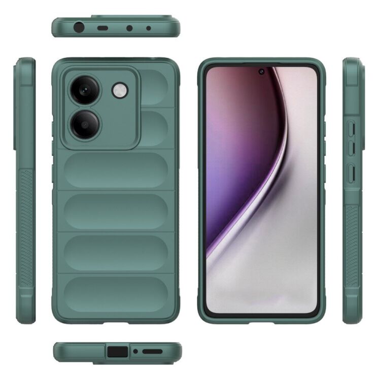 Защитный чехол Deexe Terra Case для Xiaomi Poco M7 Pro - Green: фото 6 из 7