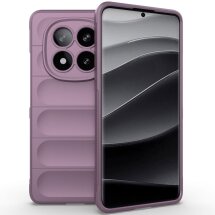 Защитный чехол Deexe Terra Case для Xiaomi Redmi Note 14 Pro Plus - Light Purple: фото 1 из 7