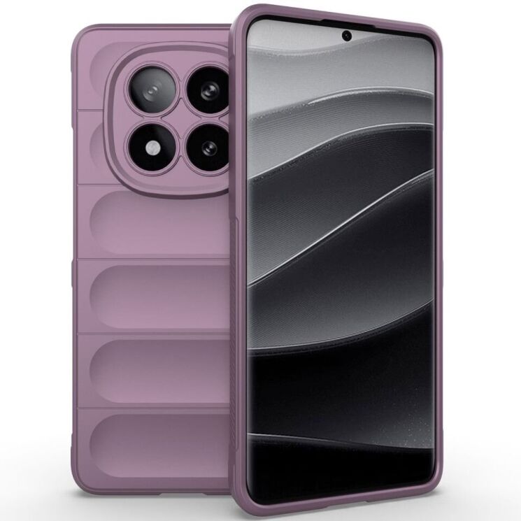 Защитный чехол Deexe Terra Case для Xiaomi Redmi Note 14 Pro Plus - Light Purple: фото 1 из 7