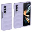 Защитный чехол Deexe Terra Case (FF) для Samsung Galaxy Fold 4 - Purple (303054V)