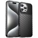Защитный чехол Deexe Thunder Series для Apple iPhone 16 Pro Max - Black (360413B). Фото 1 из 8