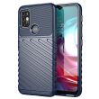 Защитный чехол Deexe Thunder Series для Motorola Moto G10 / Moto G20 / Moto G30 - Blue (278023L)