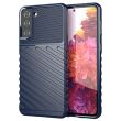 Защитный чехол Deexe Thunder Series для Samsung Galaxy S21 Plus - Blue (229205L)