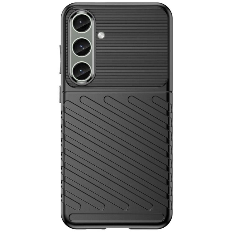 Защитный чехол Deexe Thunder Series для Samsung Galaxy S24 Plus (S926) / S25 Plus (S936) - Black: фото 2 из 7