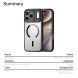 Захисний чохол Dux Ducis Aimo Series (Clear) Magnetic для iPhone 18 Pro / 17 Pro - Black (423630B). Фото 11 з 11