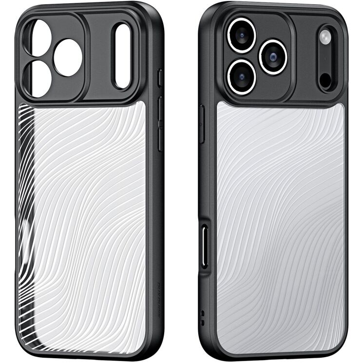 Защитный чехол DUX DUCIS Aimo Series для Apple iPhone 17 Pro - Black: фото 2 из 8