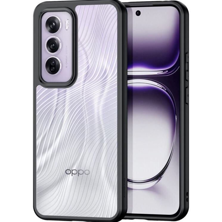 Защитный чехол DUX DUCIS Aimo Series для OPPO Reno 12 Pro - Black: фото 1 из 13