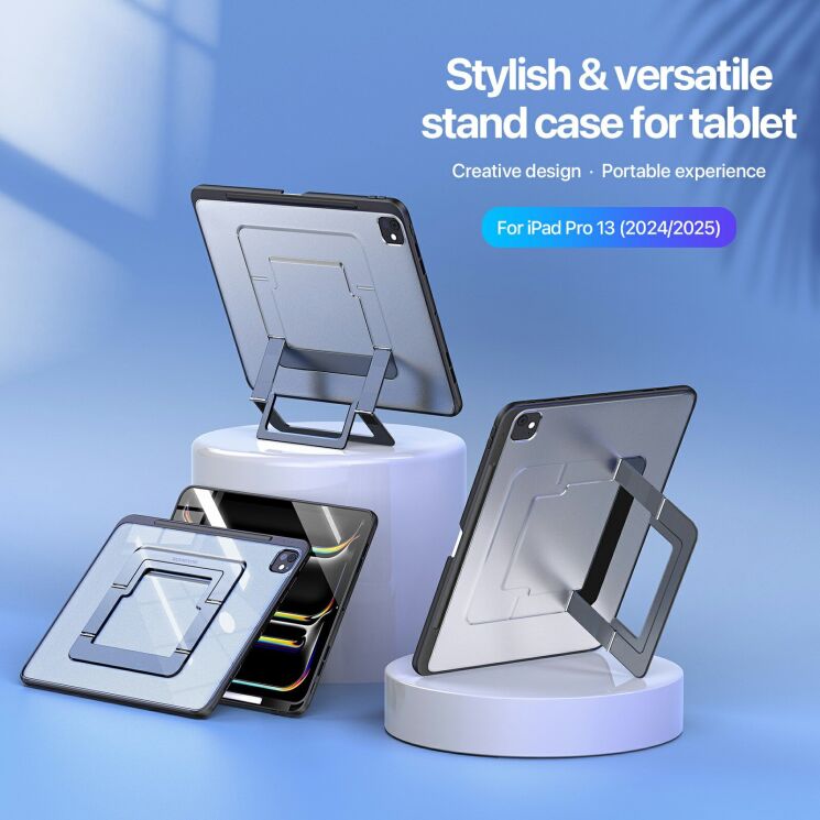 Защитный чехол DUX DUCIS Axis Series для iPad Pro 13 M5/M4 (2025/2024) - Black: фото 7 из 16