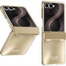 Захисний чохол Dux Ducis Chrome Case для Samsung Galaxy Flip 8 - Champagne Gold: фото 1 з 7