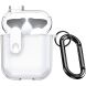 Защитный чехол DUX DUCIS PECK Series для Apple AirPods 1 / 2 - Clear White (204530W). Фото 1 из 19
