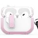 Захисний чохол DUX DUCIS PECP Series для Apple AirPods Pro 2 - White / Pink (306041WP). Фото 2 з 10